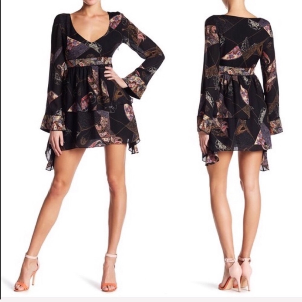 • Elizabeth & James •Lilou Silk Dress